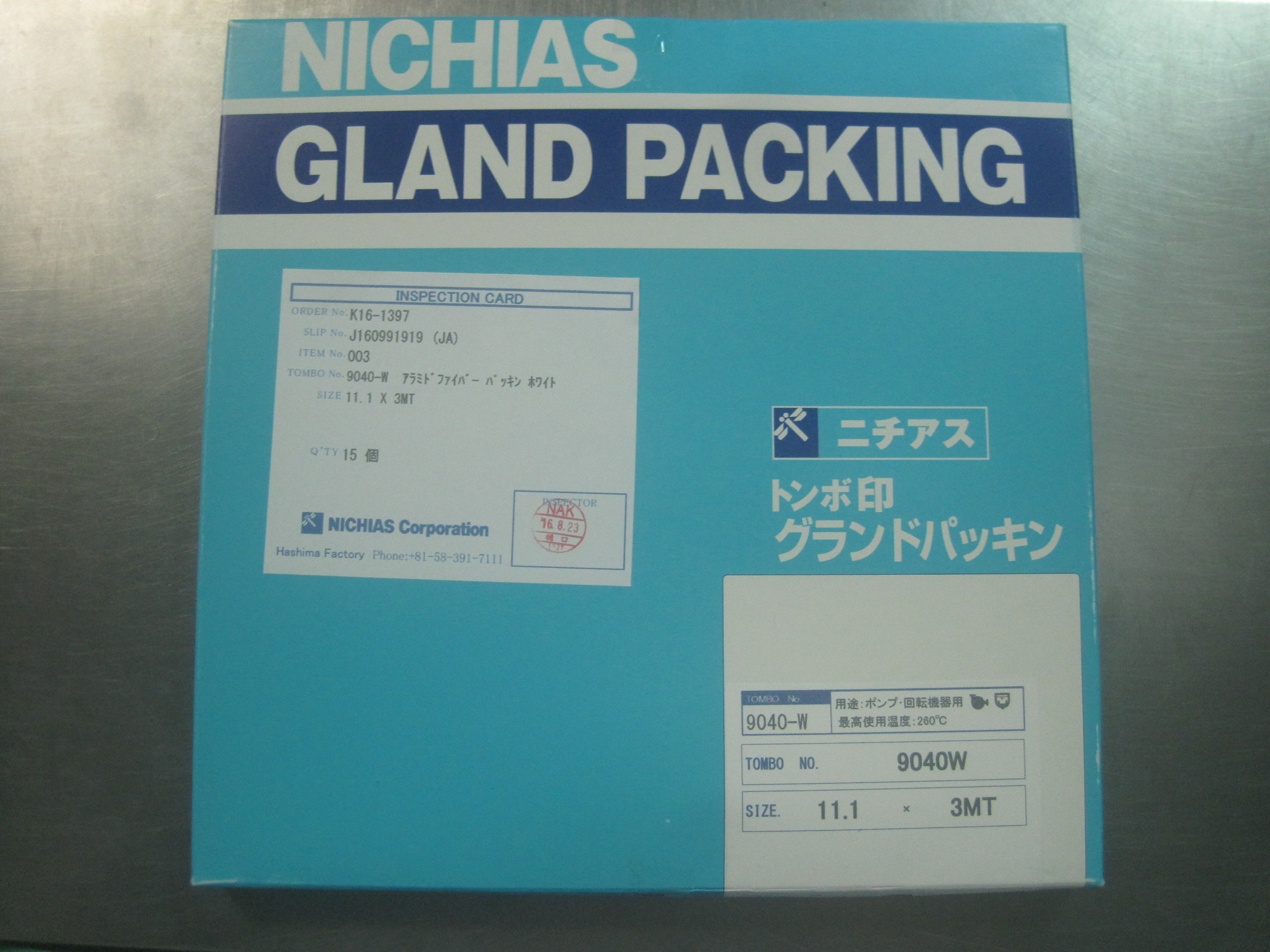 Packing TOMBO No.9040-W - Vật Tư Ngành Nước Tuyết Mai - Công Ty TNHH Thương Mại Dịch Vụ Tuyết Mai